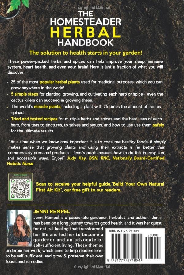 The Homesteader Herbal Handbook: 5 Simple Steps to Grow, Harvest, and Store 25 Backyard Medicinal Herbs to Craft Your Own Natural Remedies (Growing Natural Remedies Series) - Image 2