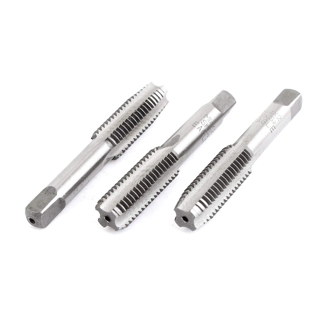 Metric Tap Set 3-Piece HSS 4-Flute M14 Taper Tap Set - 14mm X 1.4mm ...