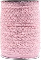 Vista 44 de Bristlegrass Picot Loop - Banda elástica para coser de 1/2 pulgada, 0.512 in, corona de carrete con volantes, cinta elástica para atar el cabello