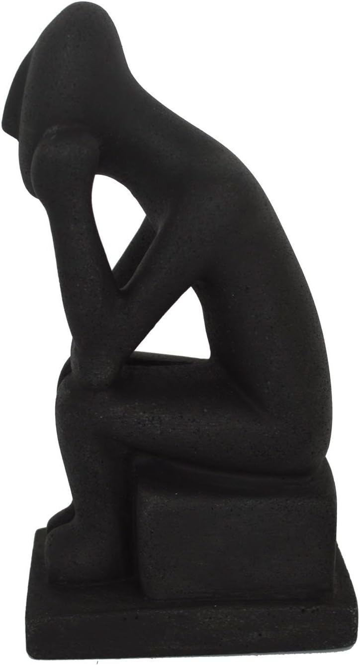 Estia Creations Thinking Man - Meditation Contemplation Figure - Cycladic Art - Ancient Greece