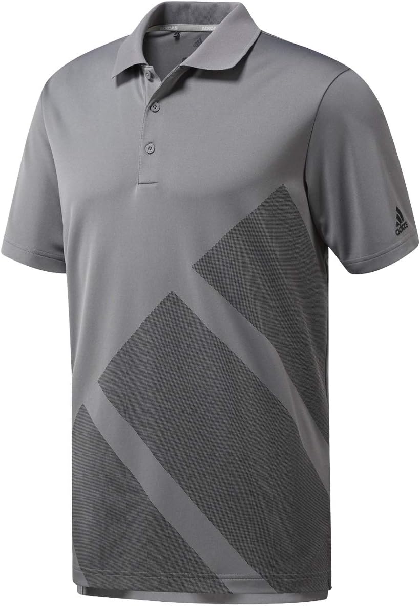 adidas Mens Bold 3-Stripes Polo