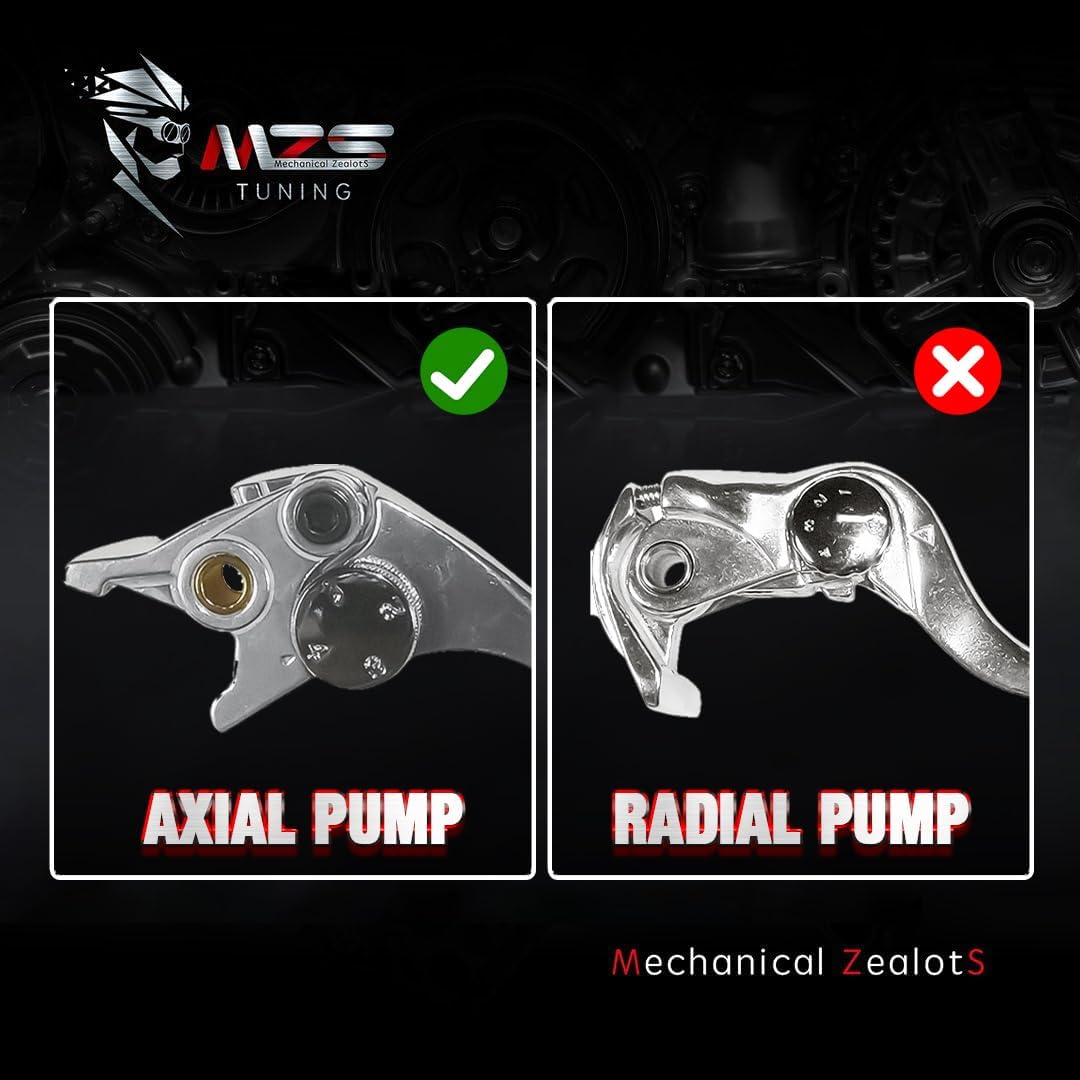 MZS Black Motorcycle Brake Clutch Levers Short Adjustable CNC Compatible with GSXR 600 97-03 / GSXR 750 96-03 / GSXR 1000 01-04 / GSXS 750 11-23 / SV650 16-21 / DL650 11-21 / GSX250R 18-22