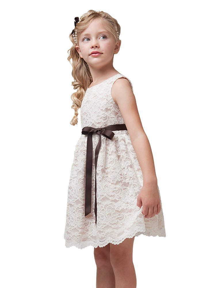 Kid Collection Girls Lace Dress
