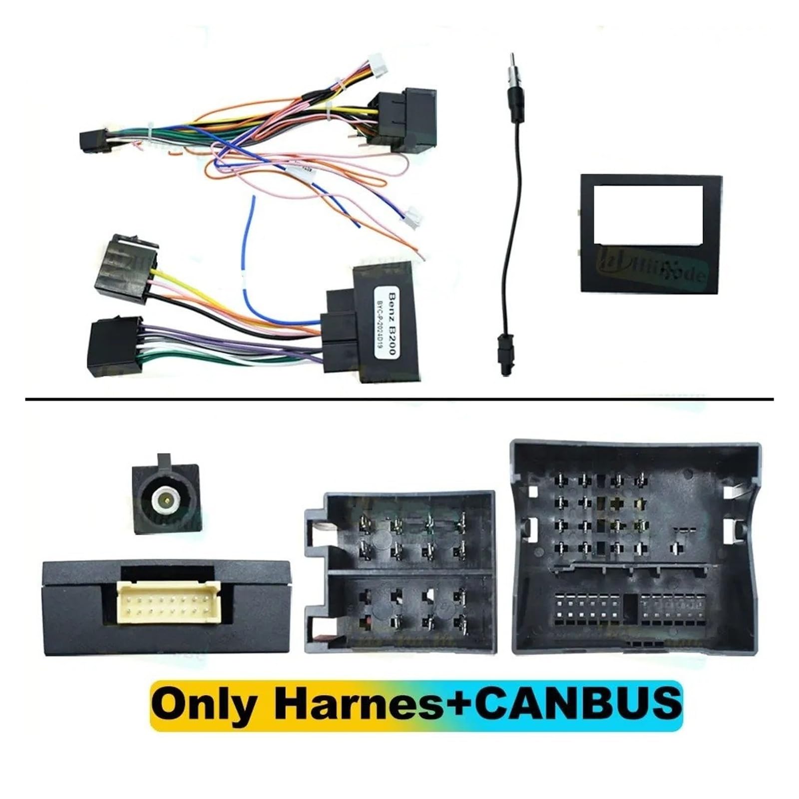 Radio Faszienmontageset Für VW Für Crafter 2006-2013 2014 2015 2016 2017 2018 Auto Android Radio Stereo-Player Rahmen Fascia Panel Verdrahtung Canbus
