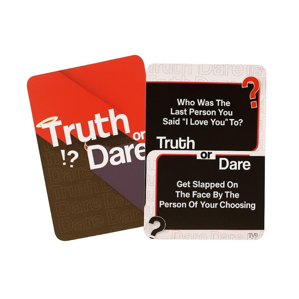 Truth or Dare Card Game – Party Fun for Teens & Adults -8 Truth or Dare Card Game – Party Fun for Teens & Adults -8