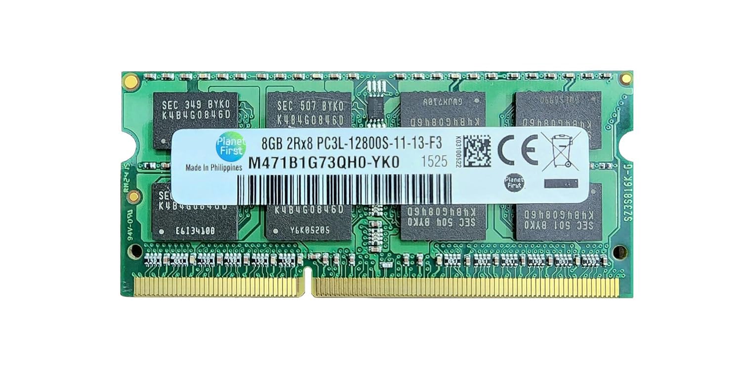 High-Performance DDR3 RAM 8GB 1600mhz for Laptop PC3l 12800s 8GB RAM DDR3 Compatible for Samsung RAM DDR3 8GB 1600mhz M471B1G73QH0-YK0 - Philippines (B0CFJGRZGF) Amazon Price History, Amazon Price Tracker