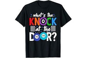 What's the knock at the door? Lucky Gambling Bingo Player T-Shirt