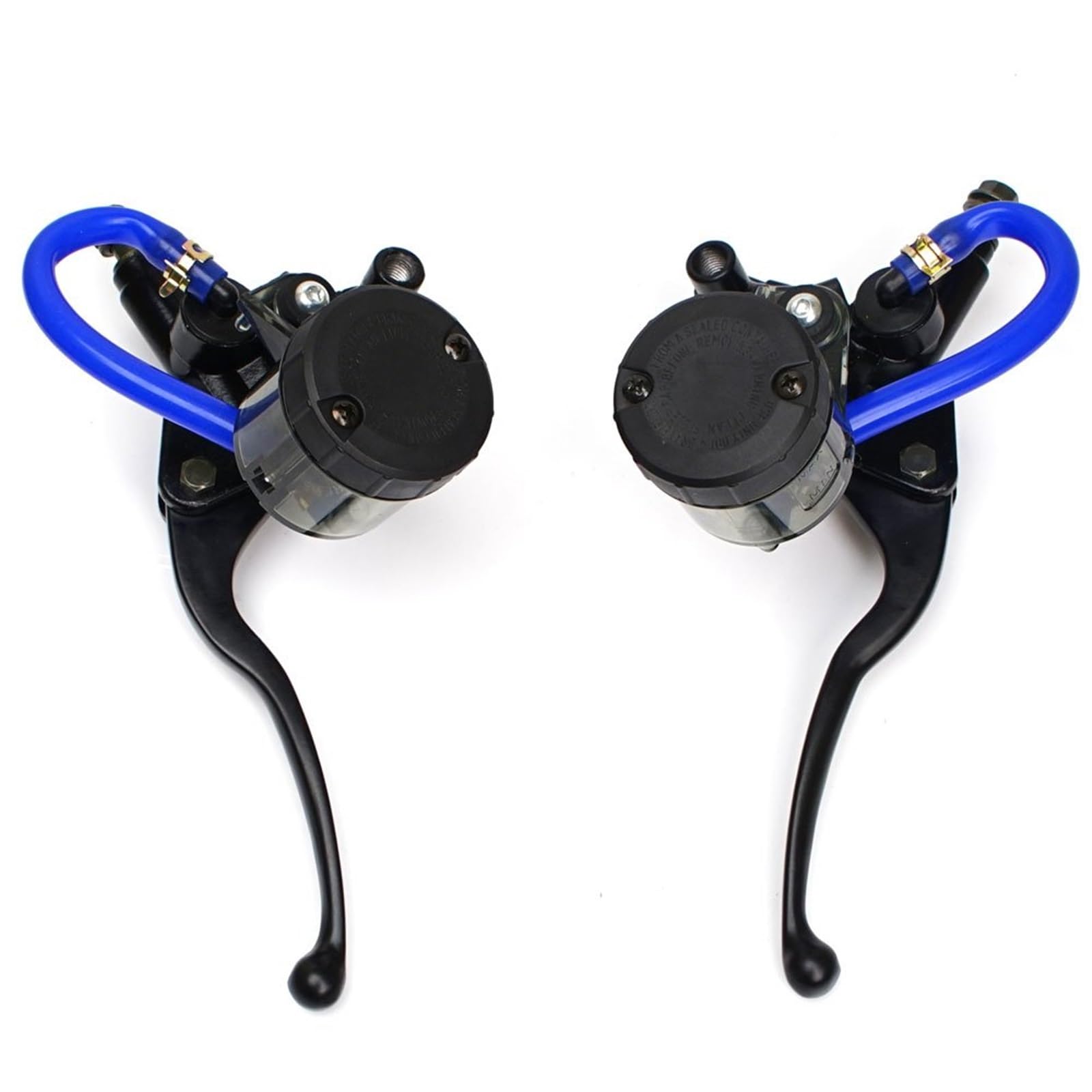 Iukmr One Pair Motorcycle Clutch Brake Lever Universal 22Mm 7/8 Motorcycle Hydraulic Brake Master Cylinder Clutch Reservoir Levers Motocross(One Pair)