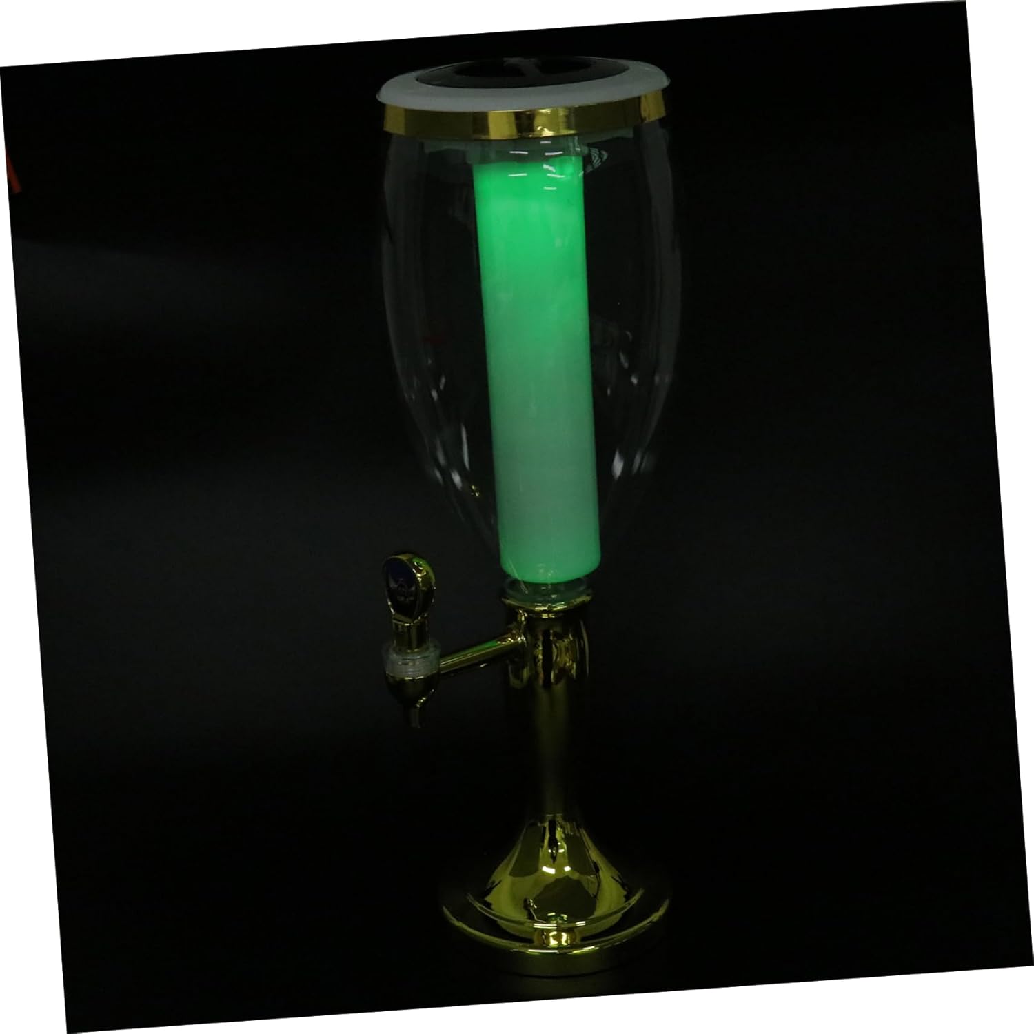 IMIKEYA Multifunctional 1.5l Beer Dispenser Led Lights Beer Tower Stylish for Bars Parties