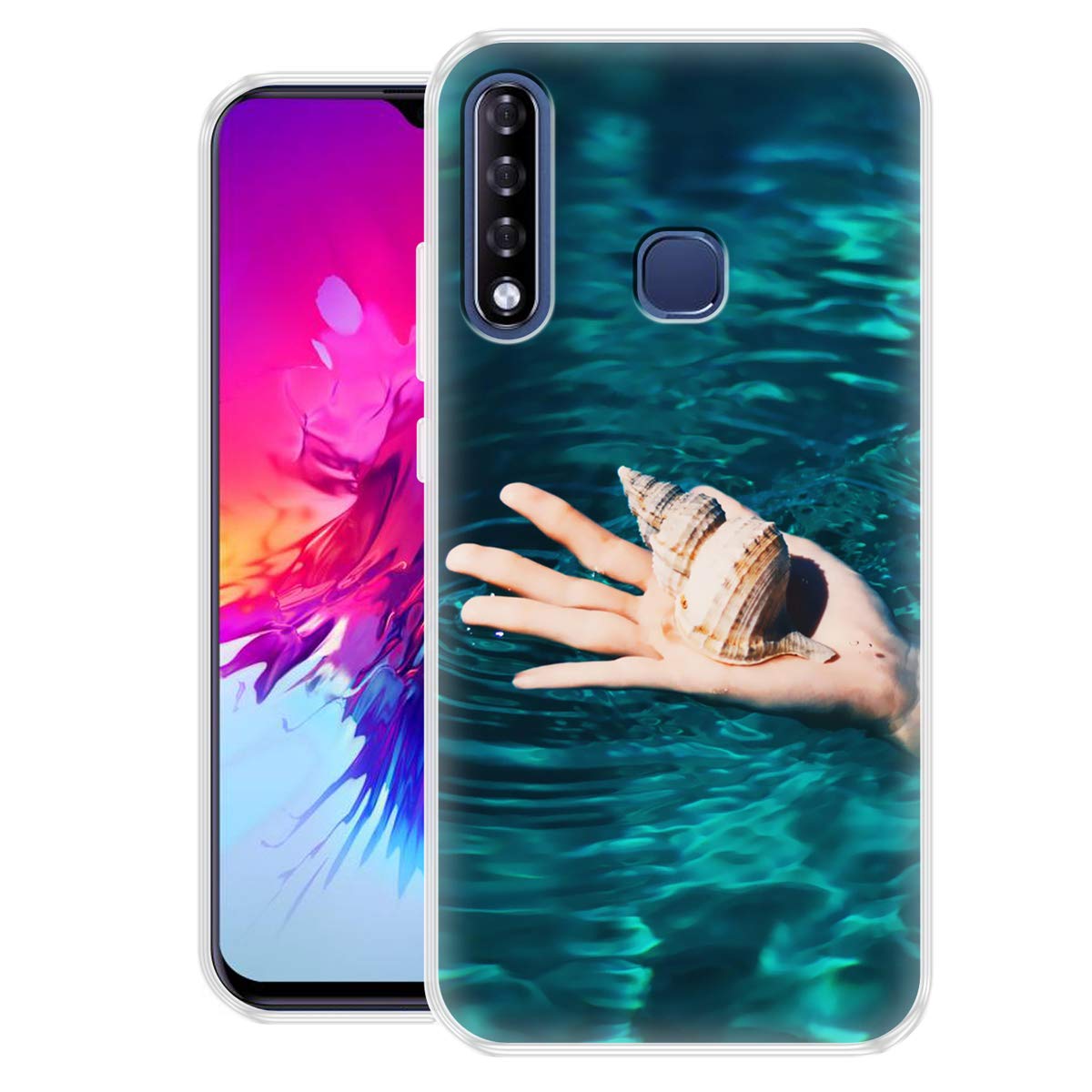 Fashionury Shunk Printed Back Cover Case Compatible For Infinix