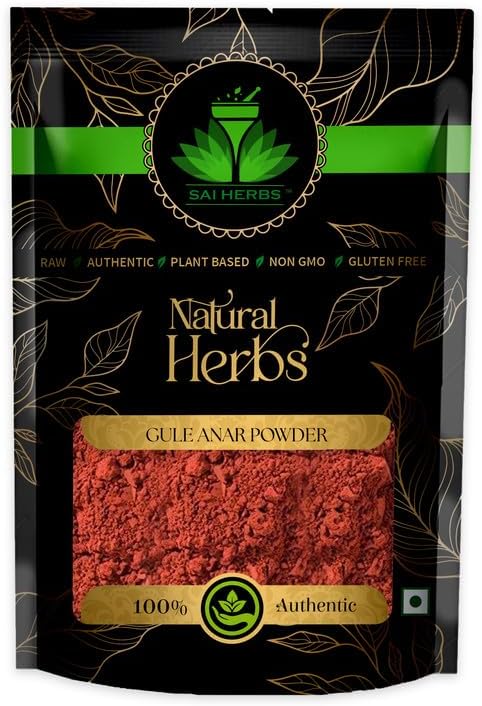 Buy SAI HERBS Gule Anar Ayurvedic Powder | Anar Ka Phool | Punica ...