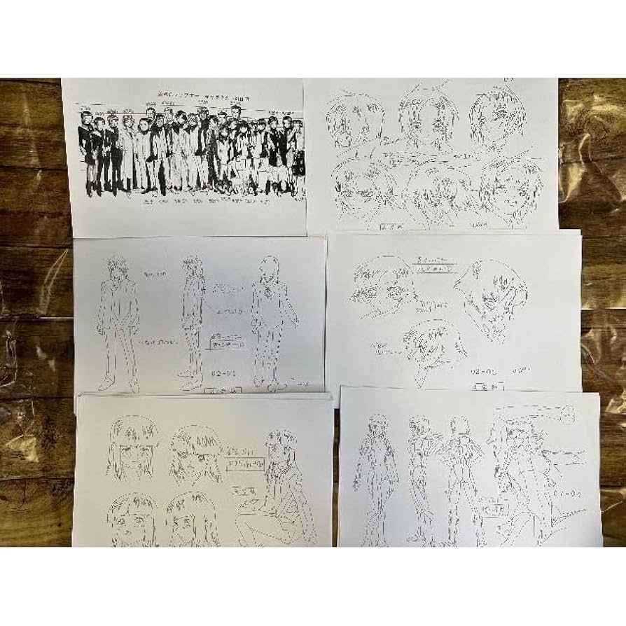 Amazon.co.jp: 蒼穹のファフナー 設定資料 スタッフ用制作素材 枚数約