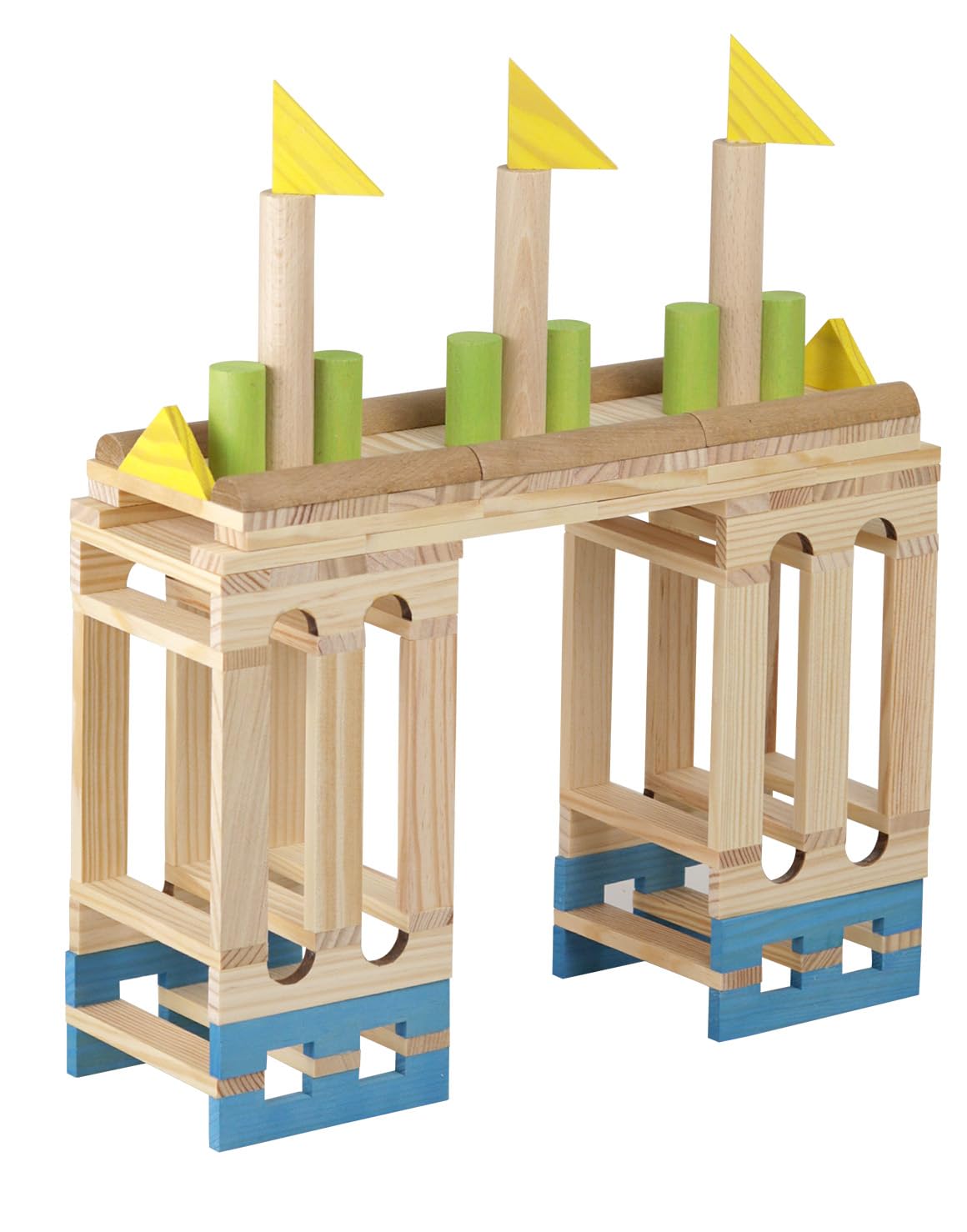 Jeujura - Tecap Multiform – 175 Teile – Bauspiele – viele Größen für maximale Konstruktionen – Lassen Sie Ihre Fantasie frei – Handhabung – Kreativität – 8347