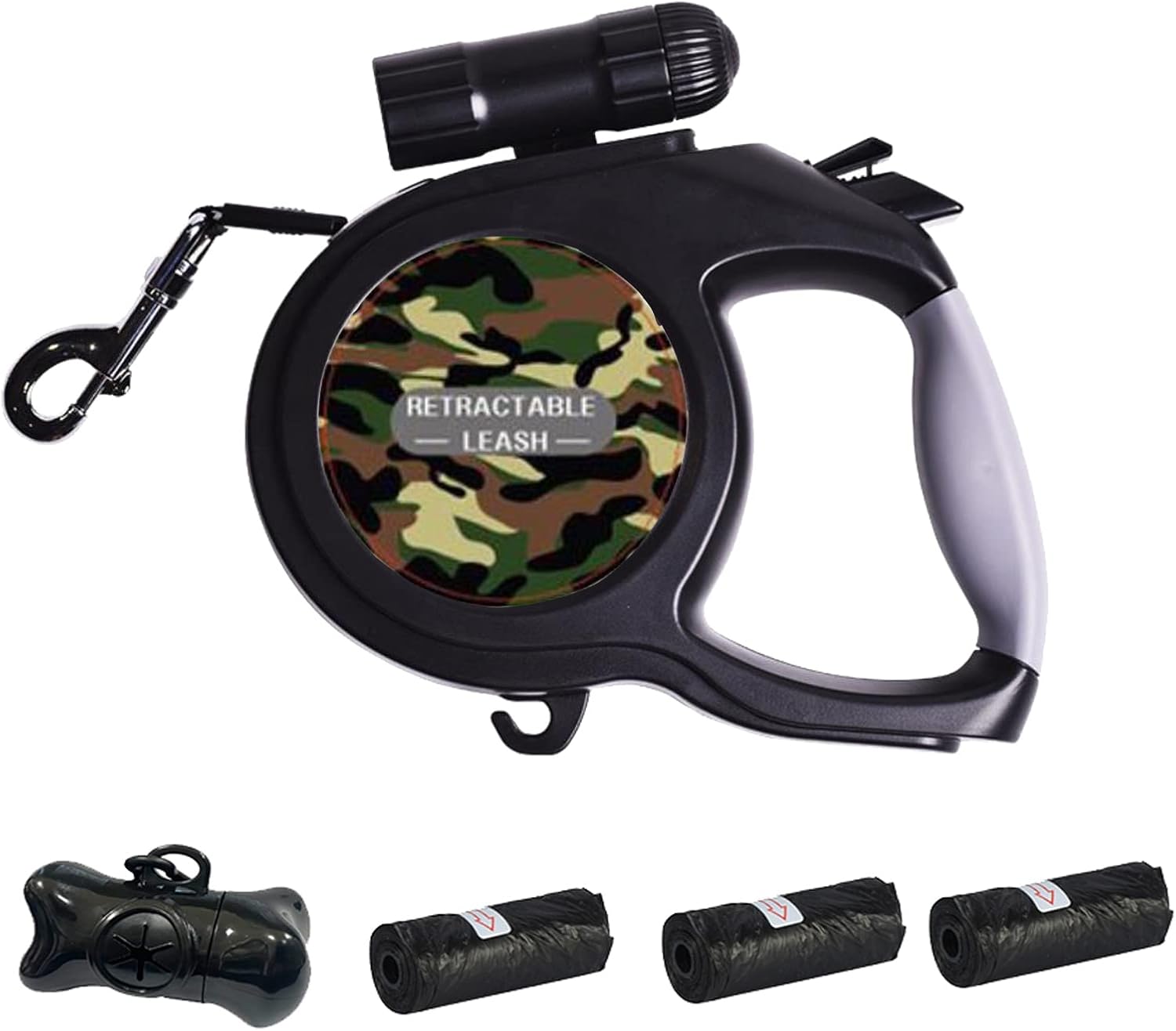 Hoyooyoo Retractable Dog Leash,Heavy Duty Dog Leash (Classic Style)