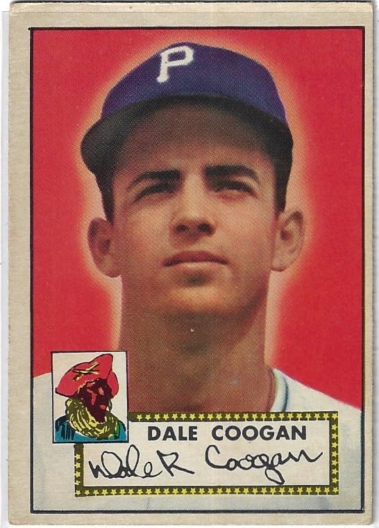 Dale Coogan Vintage Collectible Baseball Card - 1952 Topps Baseball Card #87 (Pirates) Card Shown is Card Being Purchased