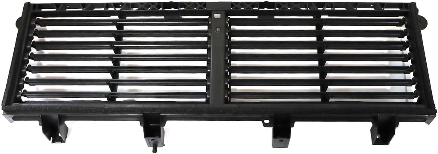 Radiator Active Grille Shutter Housing Compatible with 2019-2024 R-a-m 2500 3500 6.4L 6.7L Active Grille Shutter 68452775AB CH1206115