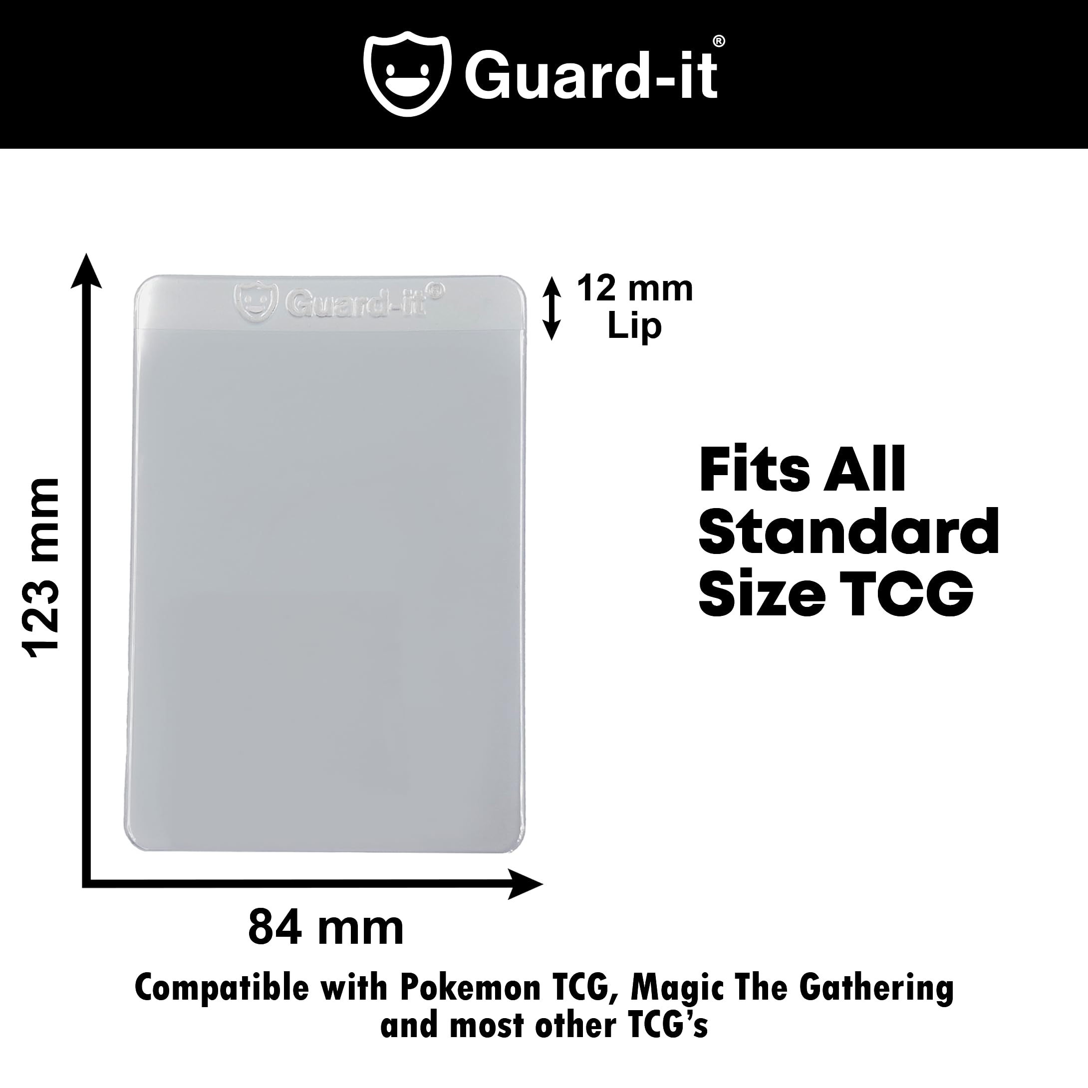 Guard-it - 50 Semi-Rigid Card Sleeves for Sports & Trading Card Grading Submissions - Recommended for PSA, BGS, ACE, SGC & CGC - Image 4