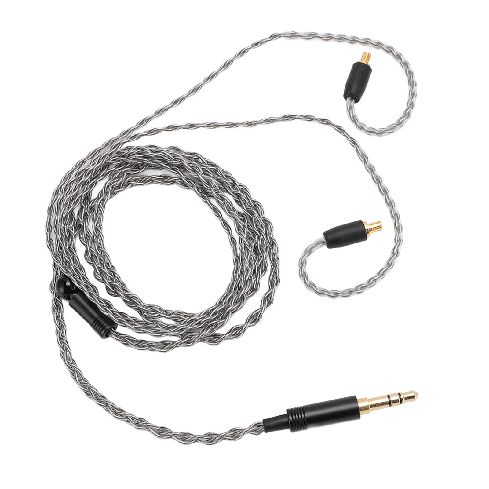 Kabel do Aktualizacji Słuchawek 3,5 Mm do A2DC Posrebrzana miedź Drut Zastępczy do Rozwiązania ATH CKS1100 E50 E70 LS300 3,9 Stopy