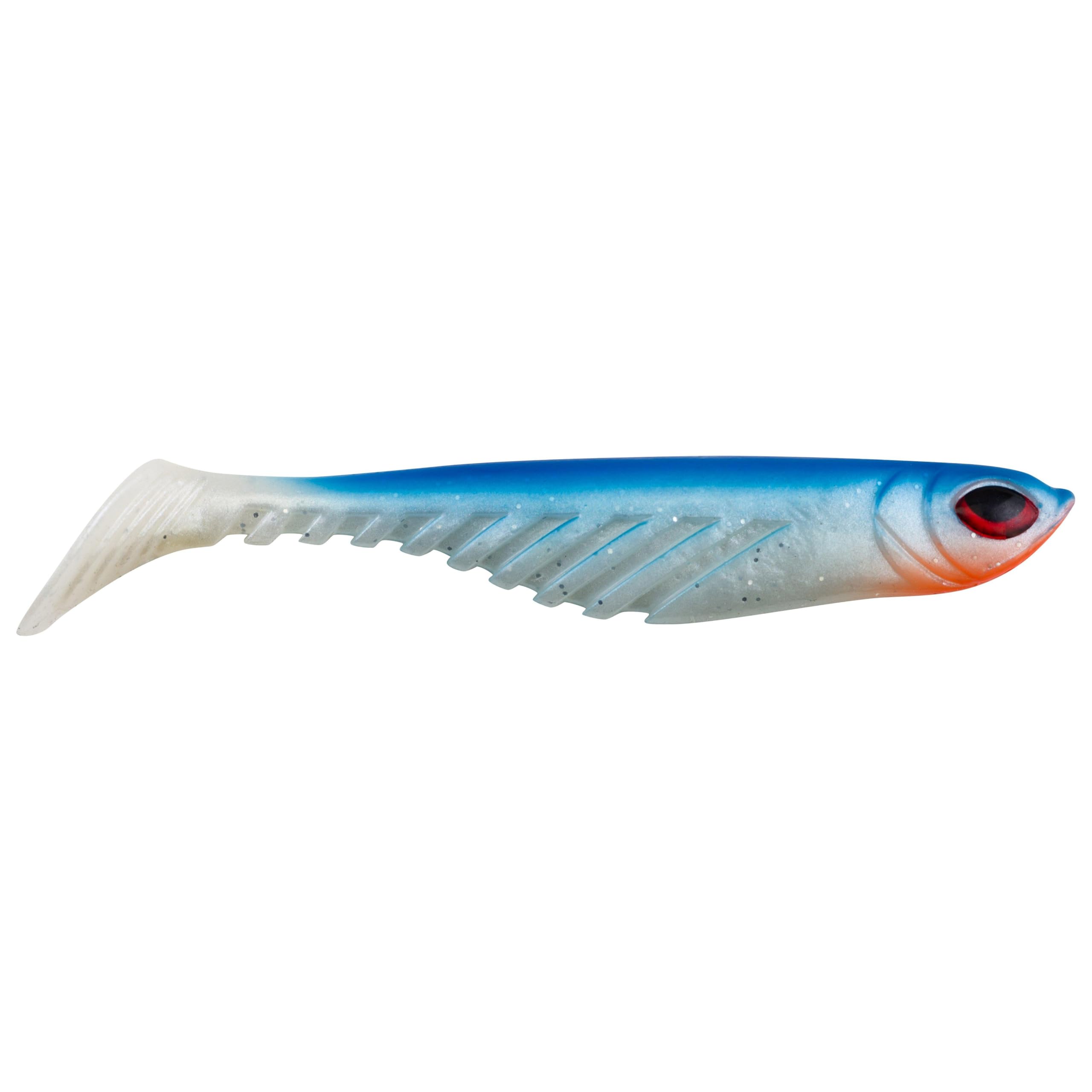 Berkley PowerBait Ripple Shad Fishing Bait, Blue Silver, 2in | 5cm, Irresistible Scent & Flavor, Realistic Profile, Unique Swimming Action, Ideal for Bass, Walleye, Pike and more โ image 1