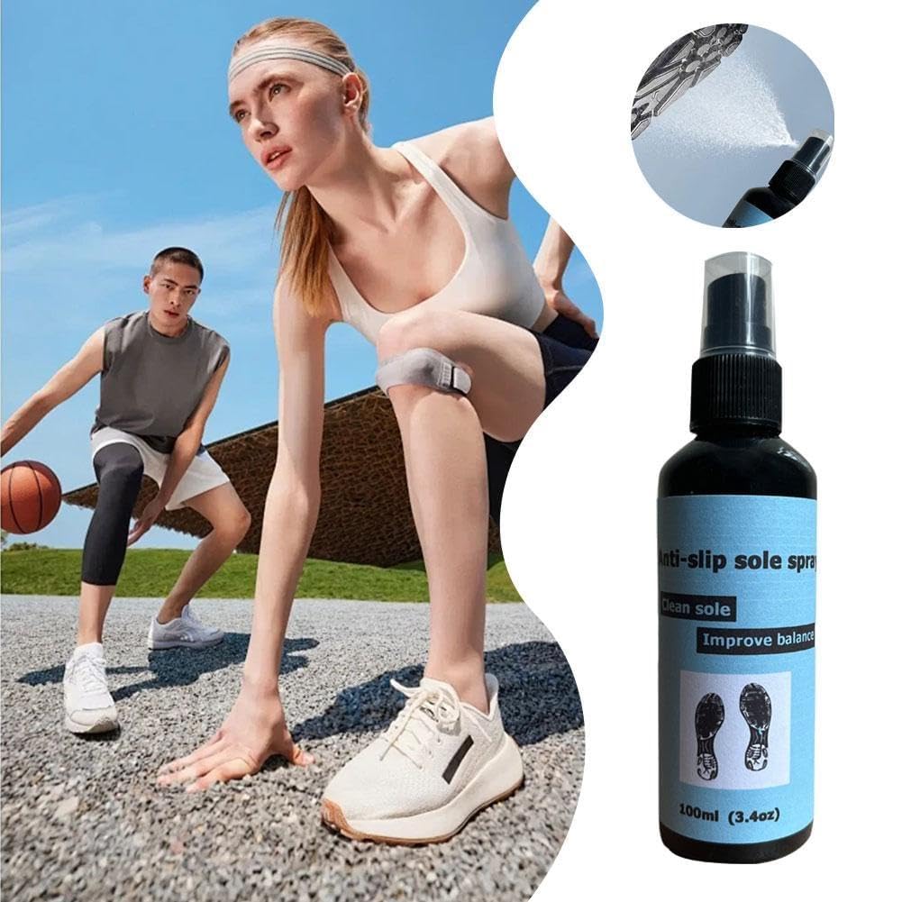 Spray Antiscivolo Per Scarpe Da Basket 100ml - Migliora La Trazione Su Superfici Lisce - Foto 5