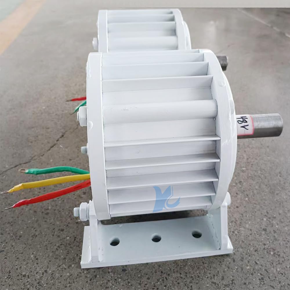 3000W 4000W Factory Magnet Generator 3KW 4KW 12V 24V 48V 120V Low Speed Alternator Electric Dynamo For Home DIY(60V,3000W)