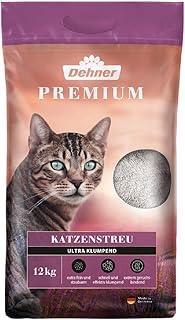 Dehner Premium Katzenstreu Ultra klumpend, 100 % Betonit, 12 kg product image