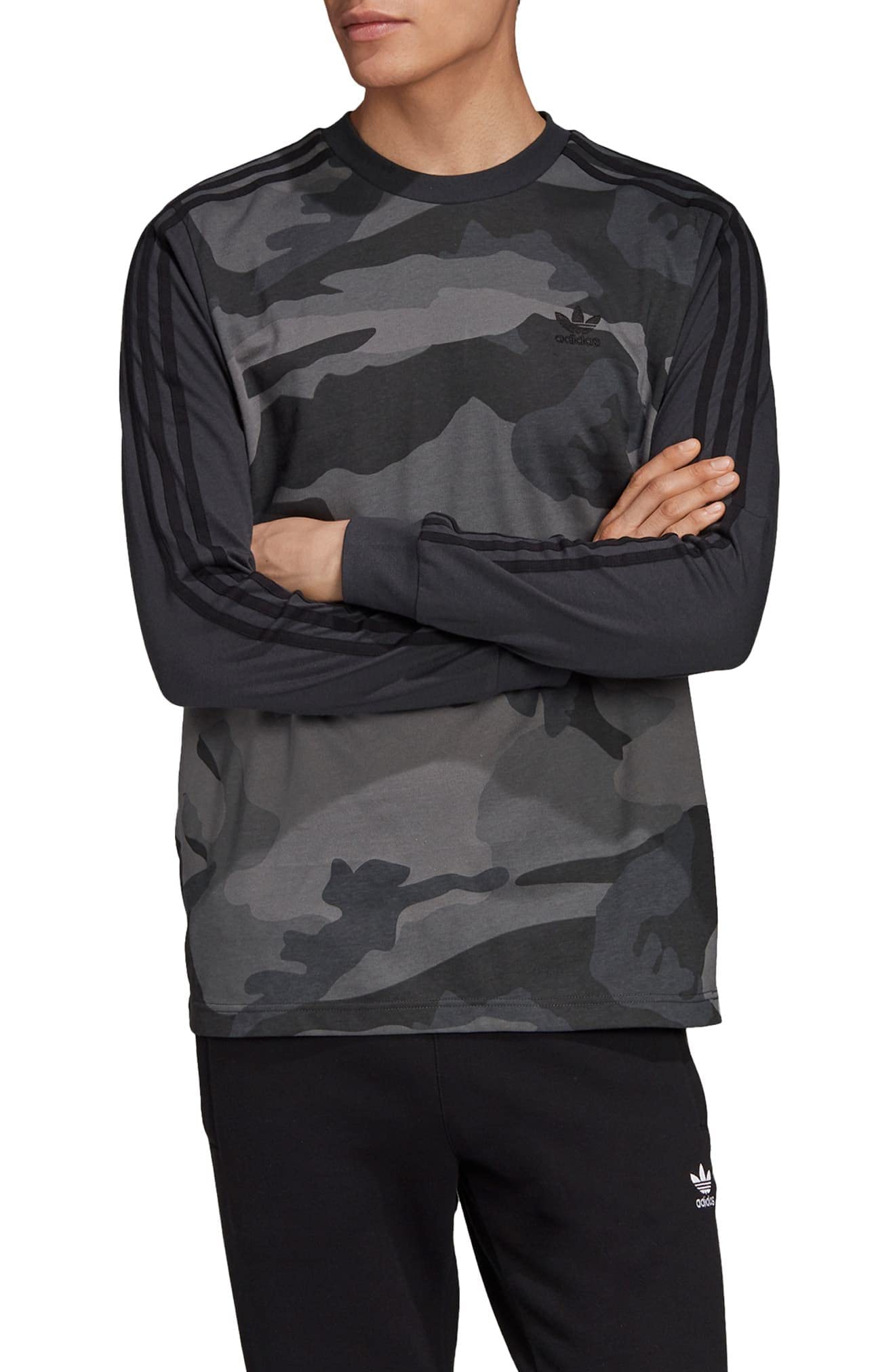 Adidas Originalsoriginals Mens Camo Long Sleeve Tee Desertcart INDIA