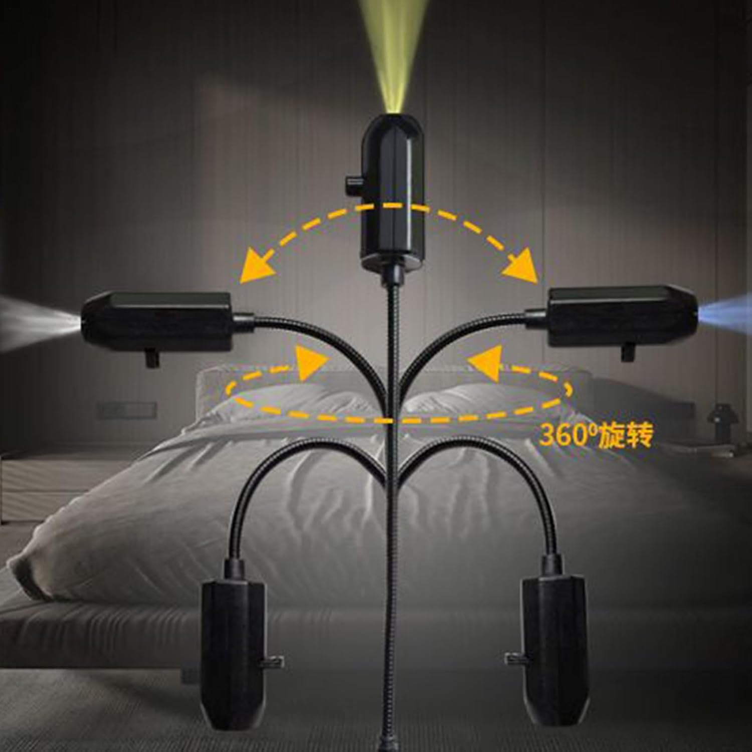 Christmas Projector Lights - Rotatable Seasonal Decoration, Rotatable Seasonal Decor | Holiday Projection Light for Homeowner Front Yard House Wall Roof Garage Door Bedroom Study Meeting