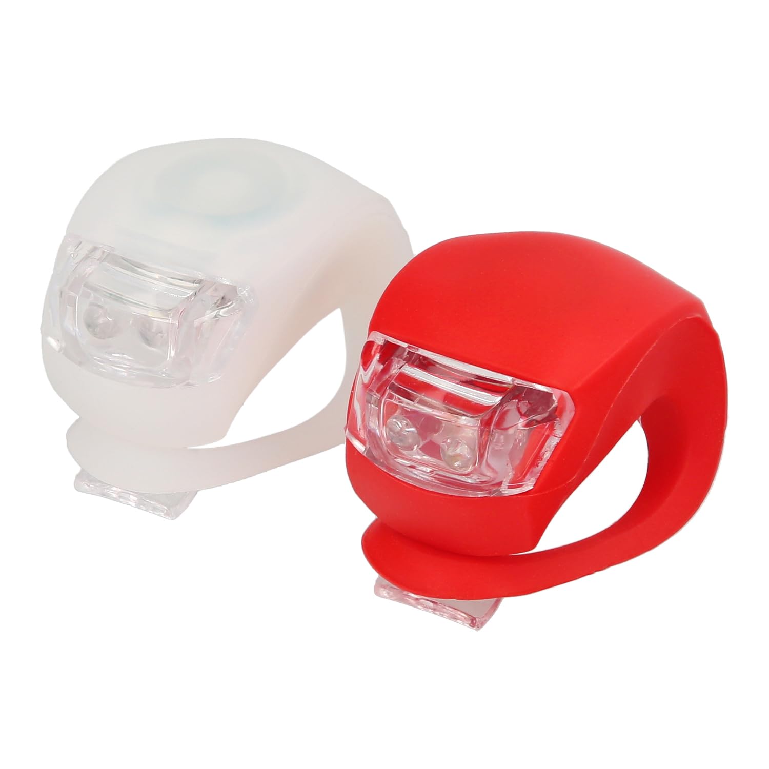 WOLFPACK LINEA PROFESIONAL Kit Luces Led Bicicleta 2 Luces Basic. LED para Bici, Luz para Patin, Luz de posición, Luces Bicicleta, Leds Bicicleta, 19042050