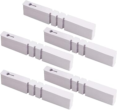 Acrux7 1000Pcs Plant Tags Plastic Tree Tags Wrap Around, White Waterproof Plant Labels Hanging Garden Labels, 8 Inch Tree Name Tags for Outdoor Garden Nursery Plants