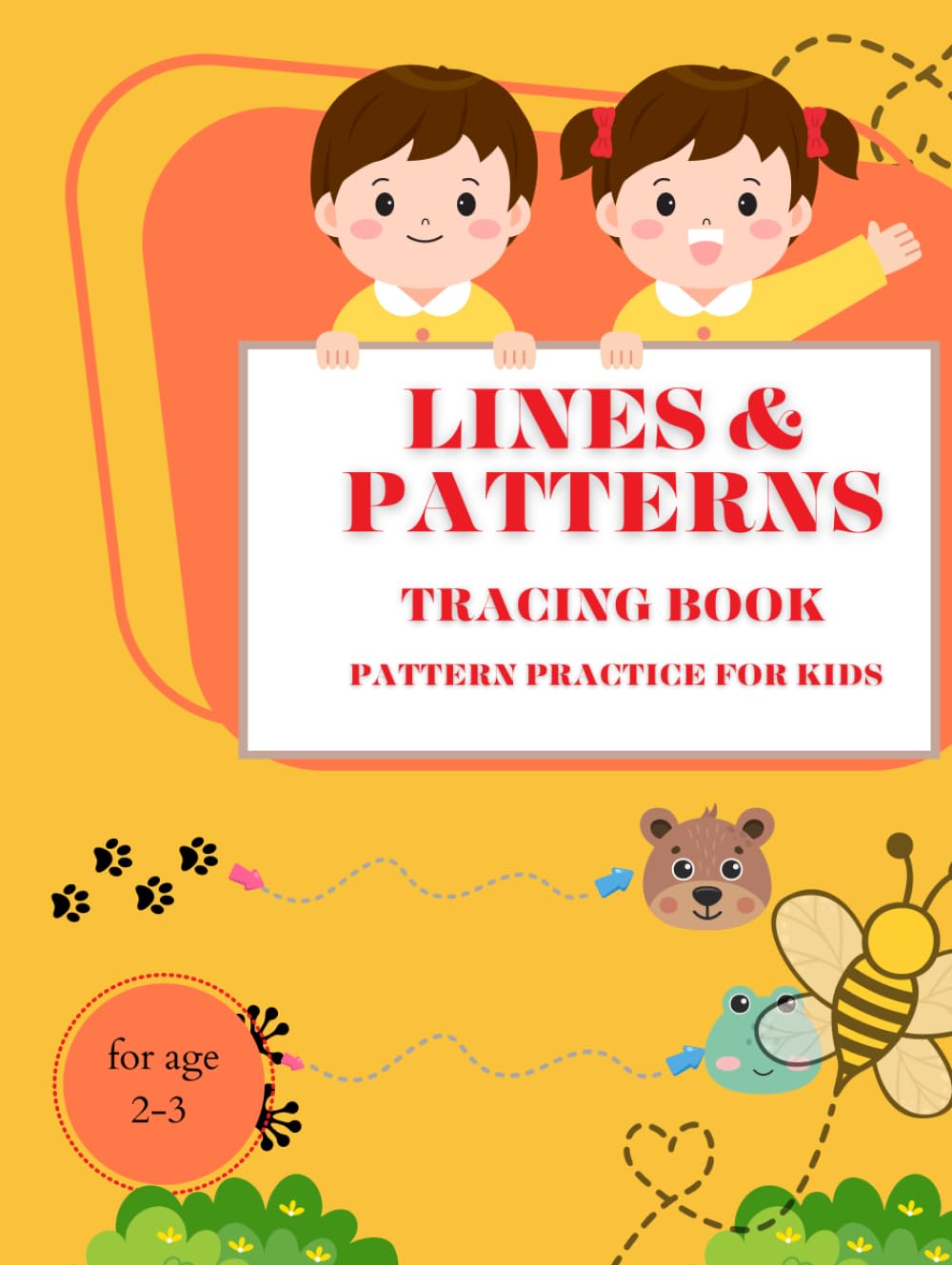 Lines & Patters Tracing Book: Pattern Practice for Kids