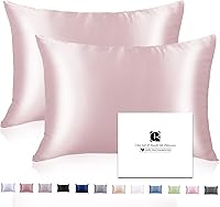 Vista 34 de Ravmix - Funda de almohada de seda para el pelo con cremallera oculta, 1 unidad