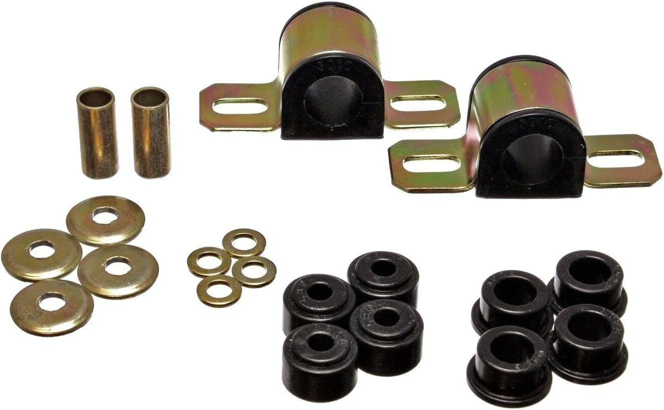 ZSYXGTAL Suspension Bushing Sway Bar for Jeep for Comanche 1986-1992 for Wagoneer 1984-1990 Front Black 5106 G