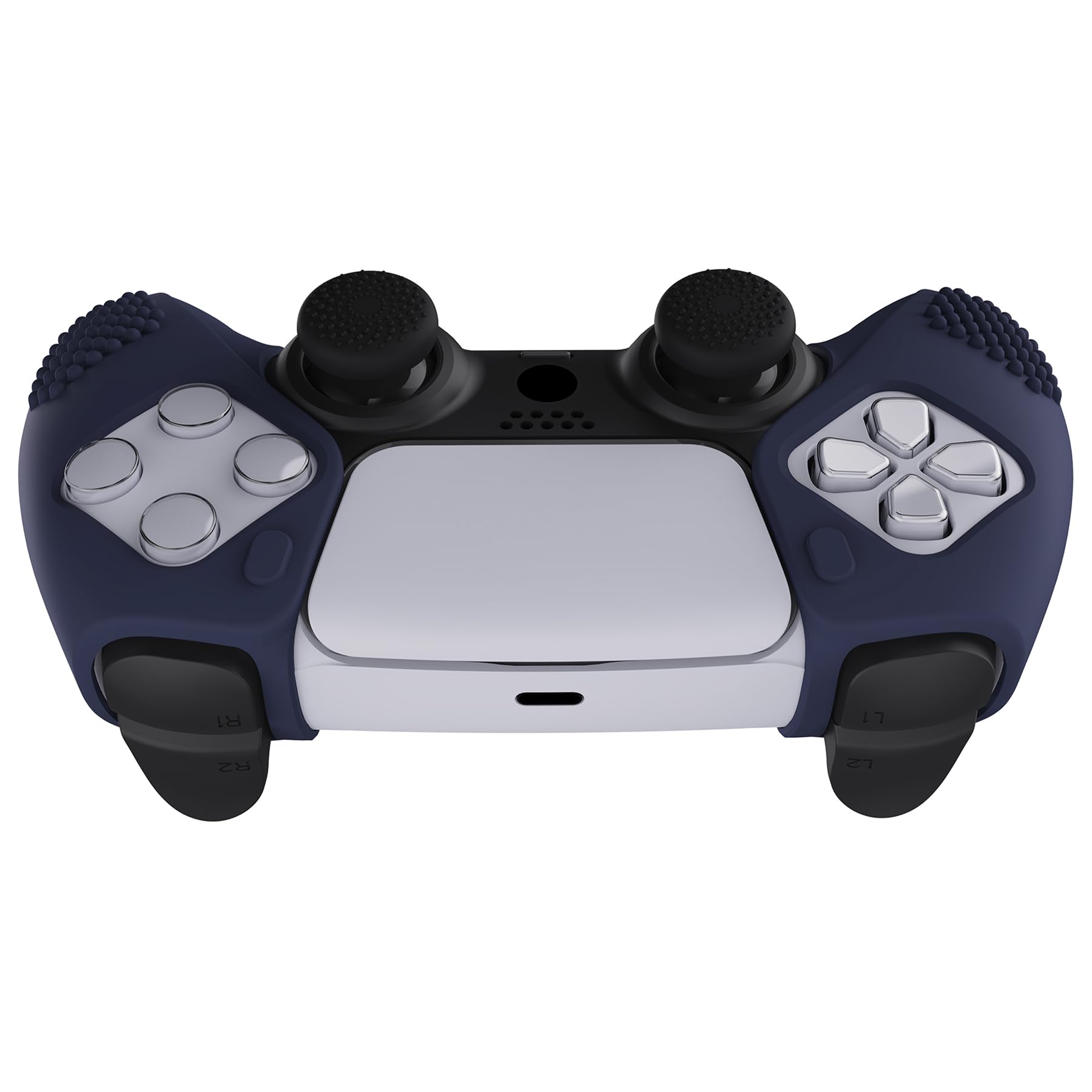 Cover In Silicone Antiscivolo + Tappi Rocker Per Controller PS5 Edge - Protezione Completa - Foto 5