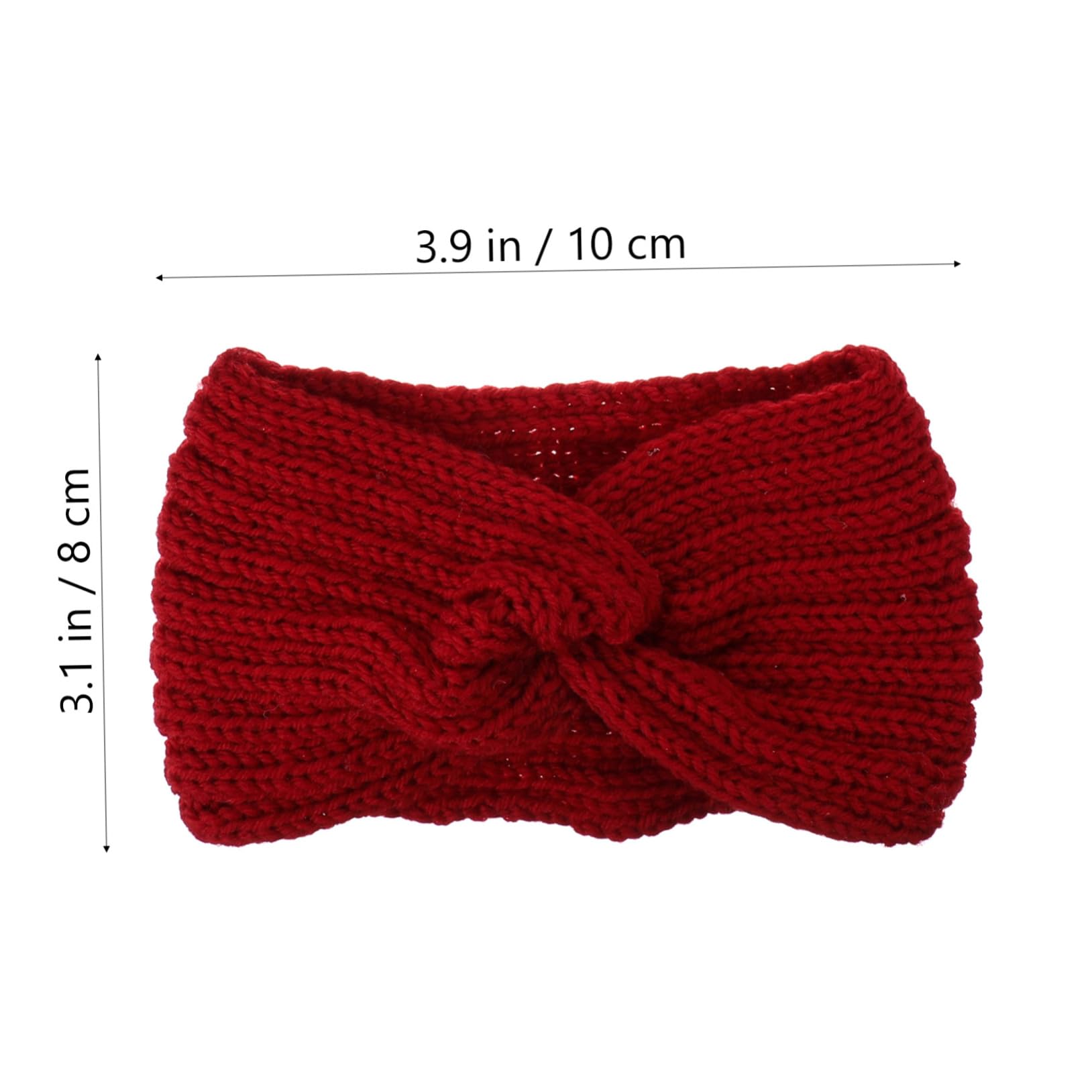 FRCOLOR 5Pcs Warm Knitting Headband for Women Cozy Crochet Ear Warmers for Outdoor Activities for Skating Running Hiking and Daily Travel Included