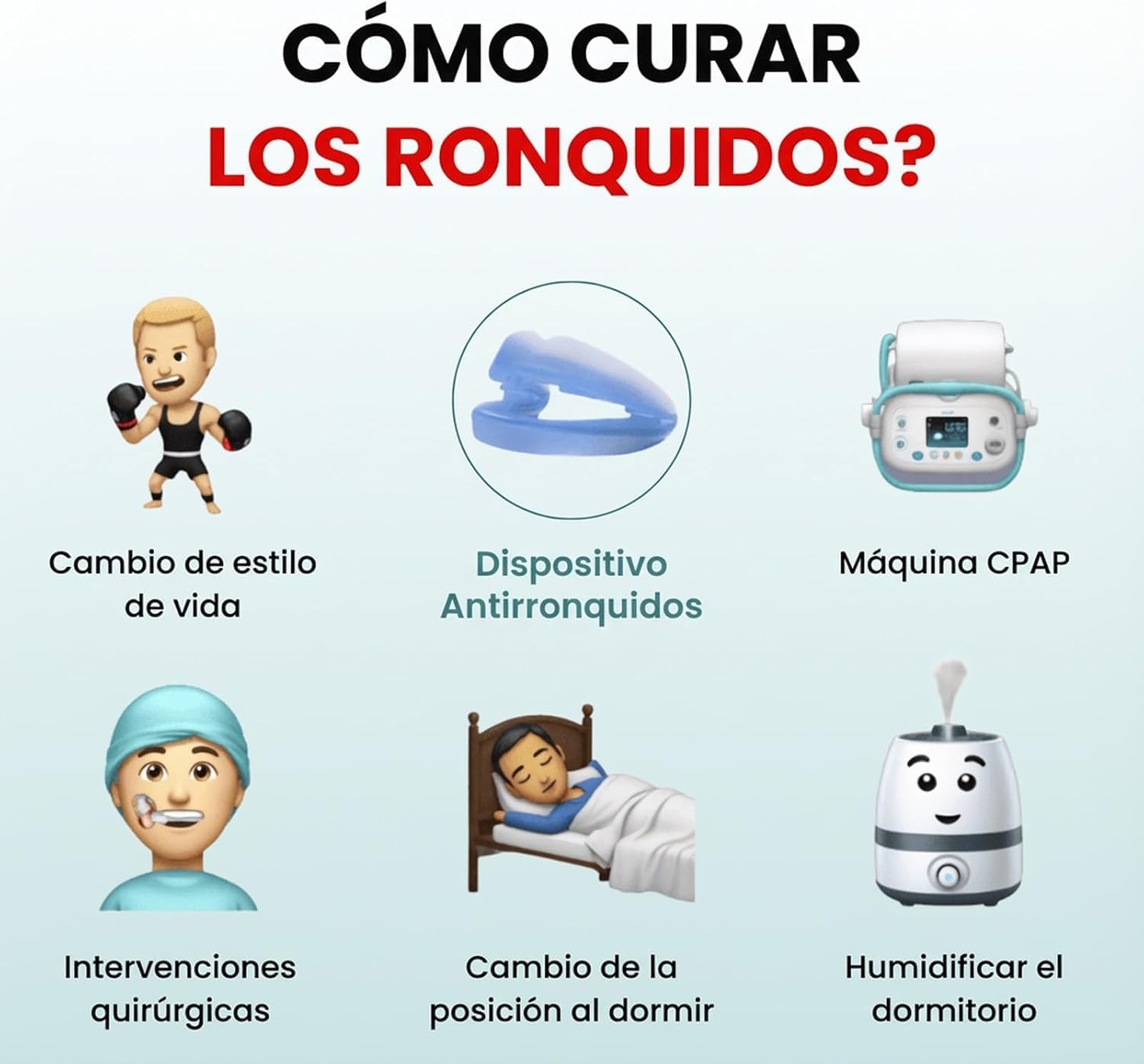 Syruna Boquilla Antironquidos Syruna - Férula bucal,El Diseño Ergonómico Eficazmente los Ronquidos,Fácil de usar y fácil de limpiar Trae paz a tu noche. (1 Pcs) — view 6