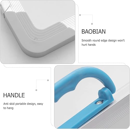 Miniatura 4 de Operitacx Pizarra blanca magnética magnética pizarra blanca pizarra blanca pizarra blanca pizarra para niños pequeña pizarra borrable