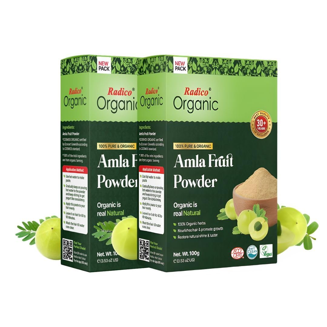 Radico ORGANIC AMLA 100% Natural BIO Organic wegańska maska do włosów 200g