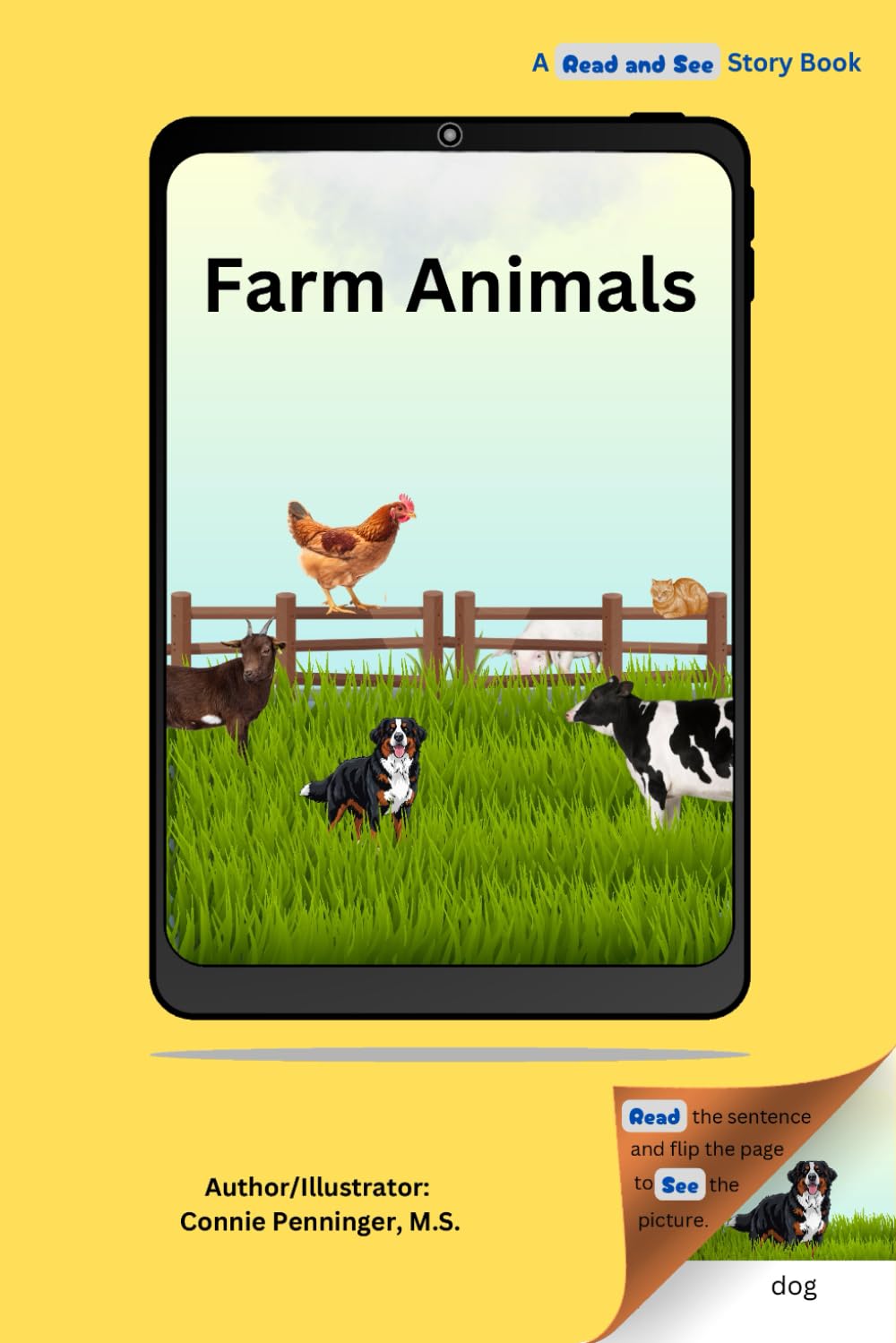 Farm Animals (A Read and See Story Book)