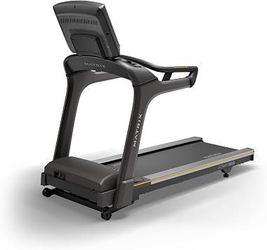 Matrix Fitness T75 Treadmill with XUR | 22 Touchscreen (WiFi+BT+HDMI) | Club-Quality Treadmill for Running, 5K & Marathon | Heavy-Duty Frame, Extra-Thick 22x60 Deck, Industrial Cushioning