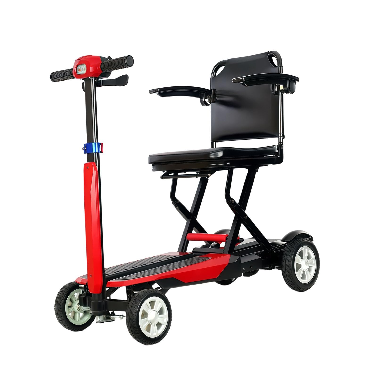 Scooters para Personas Mayores, Scooters De Movilidad con Luces, Plegables Y Compactos, con Batería De Larga Duración, para Adultos, Ancianos Y Personas con Discapacidad.