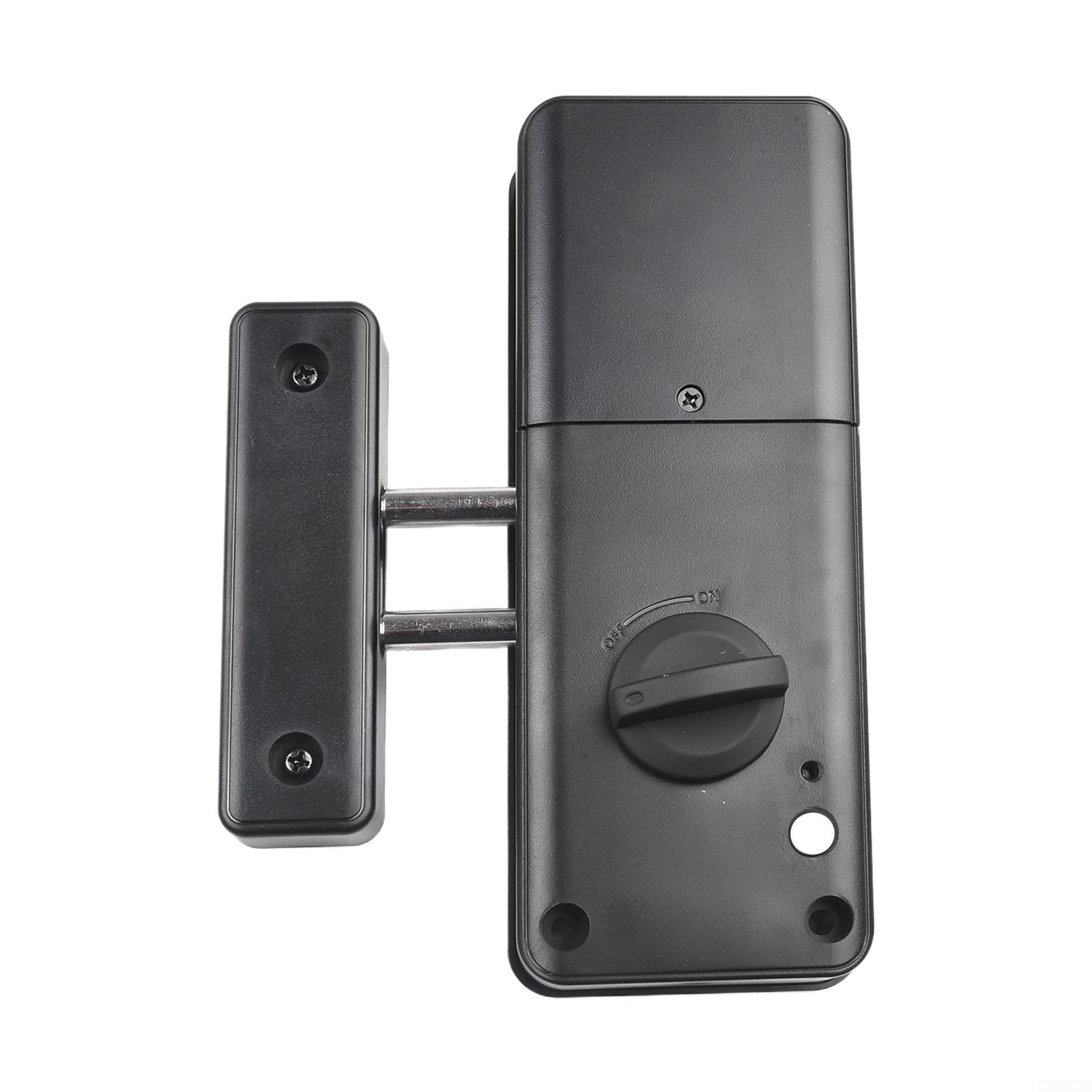 Cerradura invisible TTlock para puertas de madera con seguridad mejorada, acceso remoto y múltiples métodos de desbloqueo (negro)