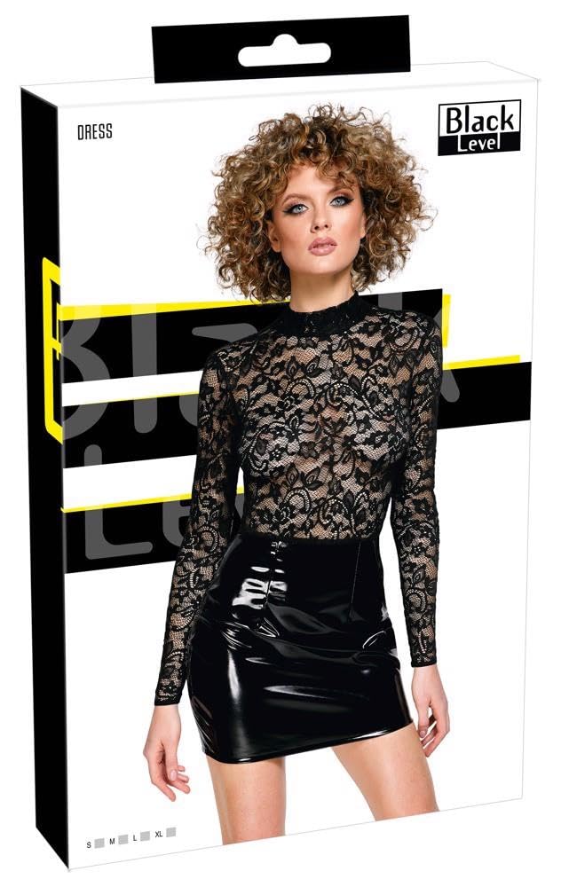 Black Level Women Dress Black M