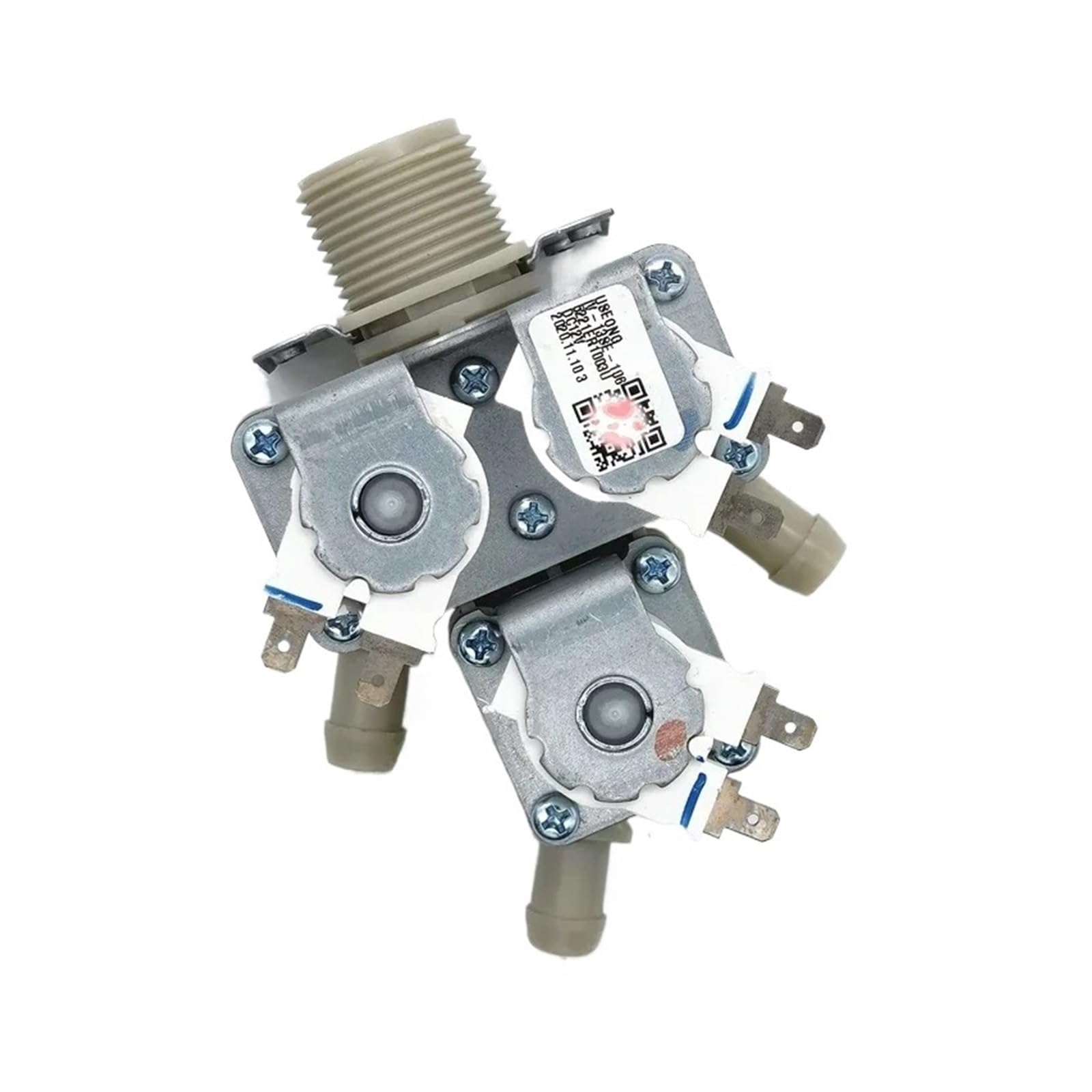 Válvula de entrada de lavadora válvulas solenoides DC12V, compatibles con LG, piezas de repuesto for lavadora de tambor(4water outlets)