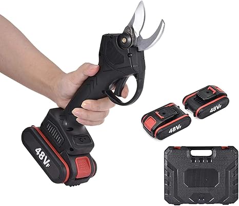 Amazon Co Jp 電気剪定ばさみ 電動ハサミ コードレス 充電式 剪定 30mmの切断の直径 5 7h作業時間 庭木 枝切り 果樹用 剪定鋏 園芸用剪定用具 Diy 工具 ガーデン