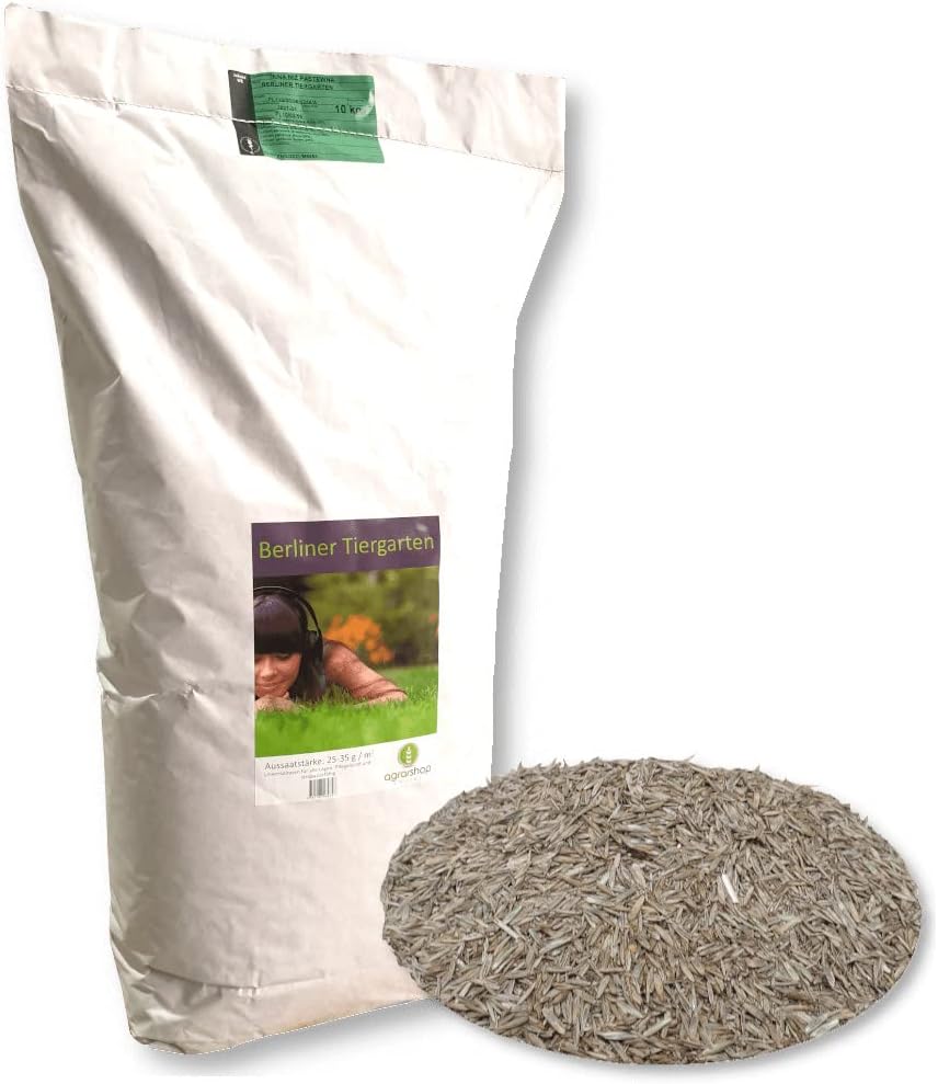 Rasensamen Berliner Tiergarten 10 kg Gras Samen Sport Spiel Rasen