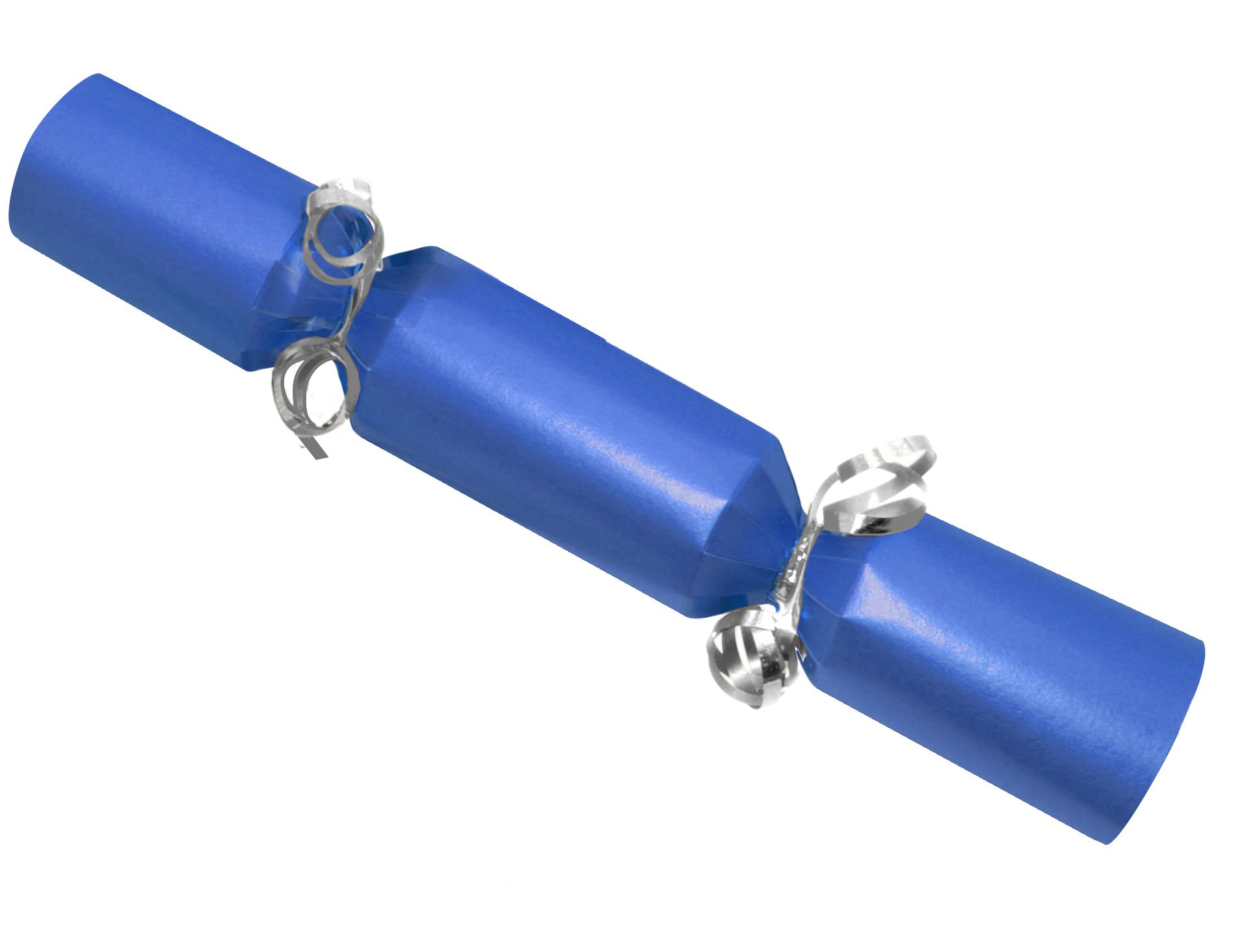 Brimtoy 10 X Make Your own Large (14” / 35cm) Snap Free Cracker kit - Blue, 35cm (14 inches) L x 11cm W x 5.5cm H - Image 3