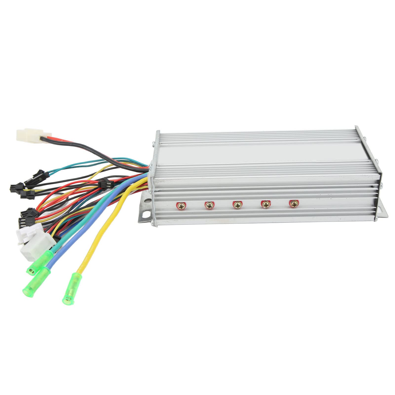 Kit de Panel de Controlador Motor sin Cepillo Bicicleta Eléctrica con Gas Pulgar, Carcasa Metal Premium