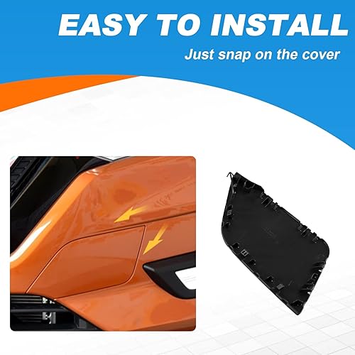 Miniatura 7 de Cubierta de gancho de remolque para parachoques delantero para Nissan X-Trail T32 Rogue 2017 2018 2019 2020 Tapa de ojo de remolque 622A0-6FL0H