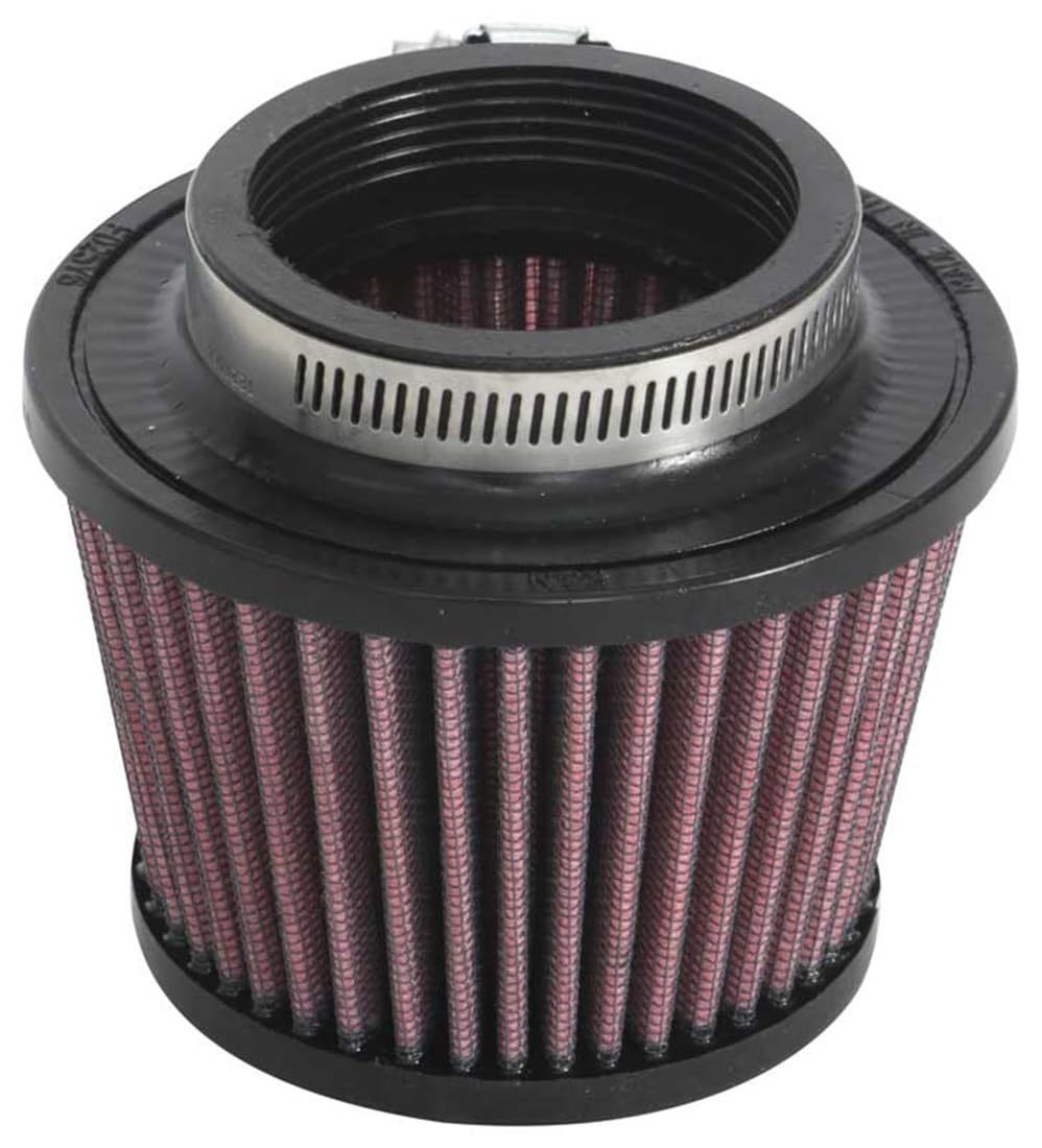 K&N Filtro Aria Universale Conico 64mm flangia, 114mm base, 89mm top, 81mm altezza - (RU-8100)